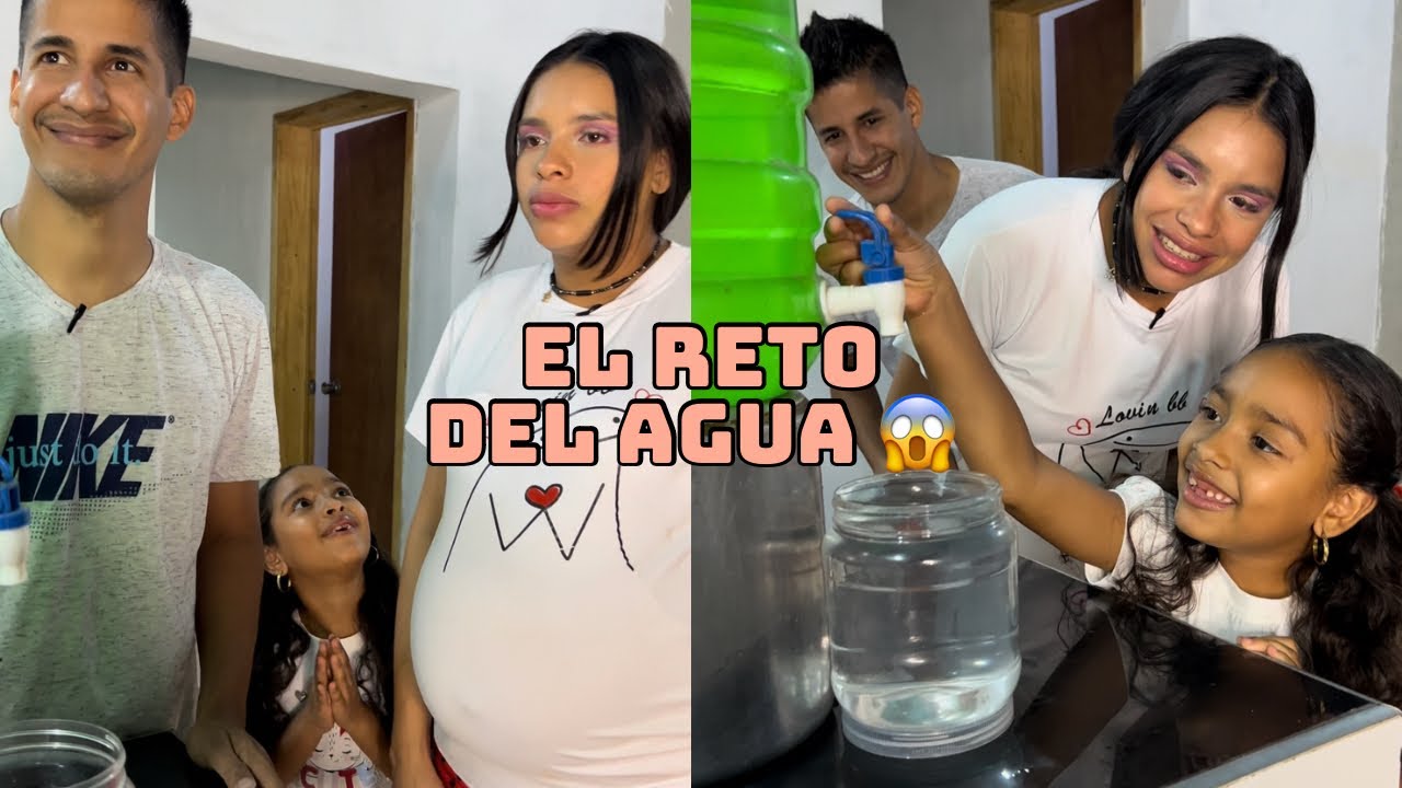 Hicimos El Reto del Agua 😱 / Isandrep y ronaldvallez