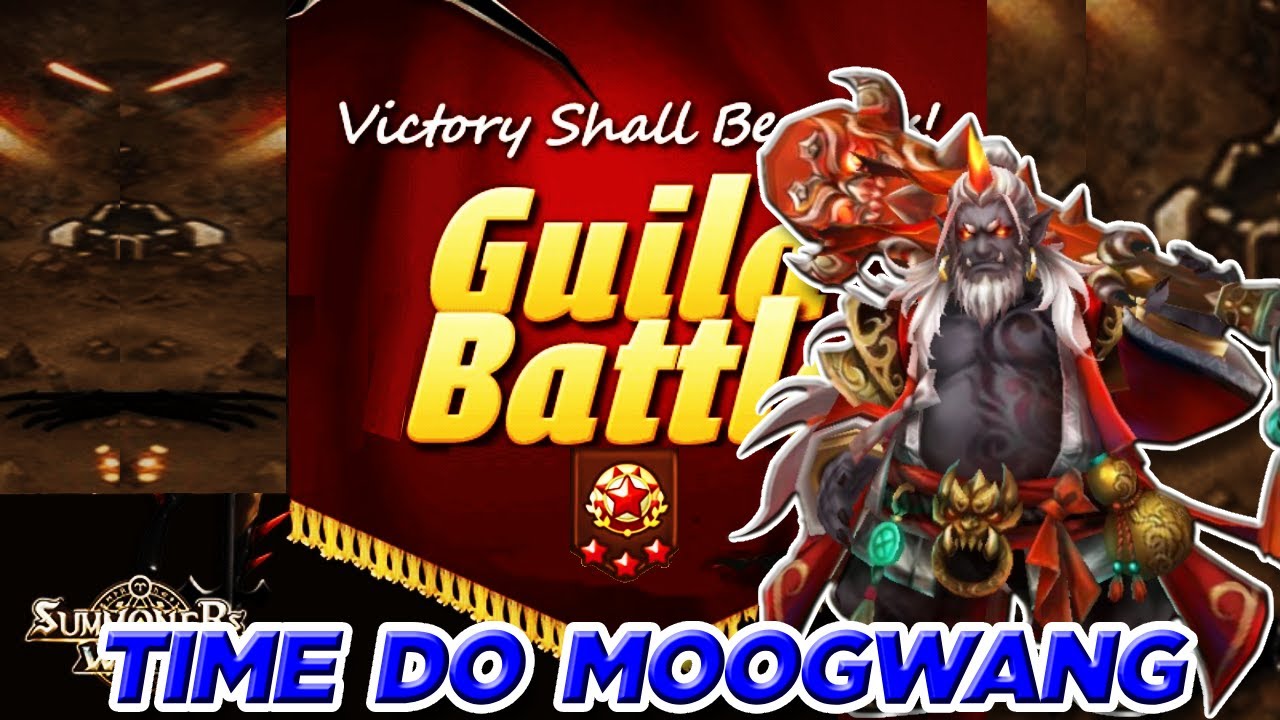 TIME DE MOOGWANG NA GVG E SIEGE Summoners War |By: Clã Destino