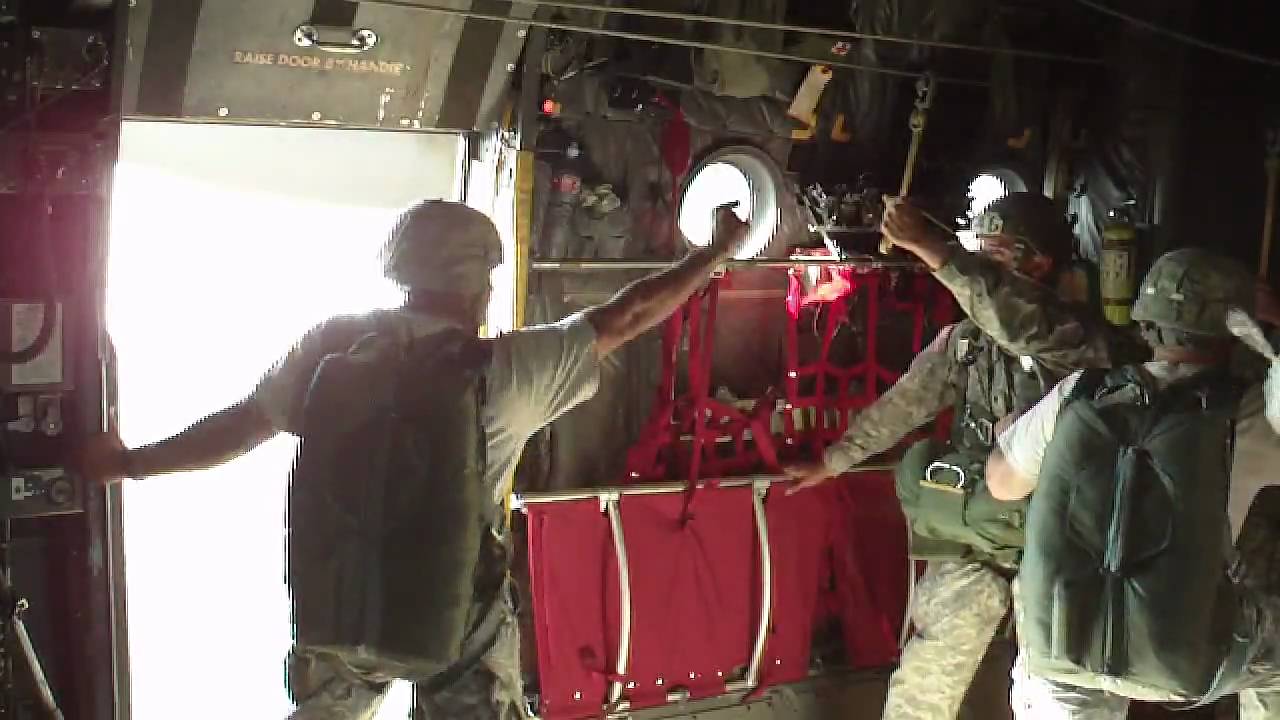 Ft. Benning Jump School/C-130 Airdrop
