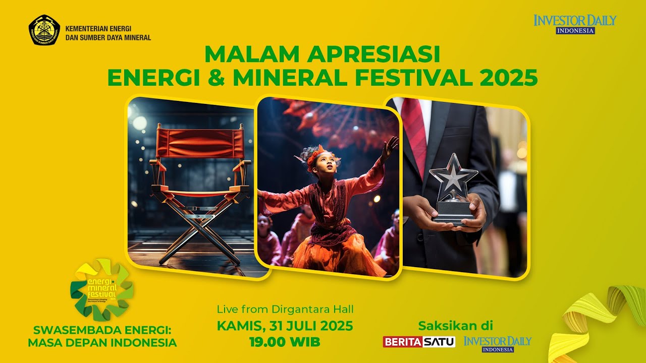 🔴 LIVE | Malam Apresiasi Energi dan Mineral Festival 2025