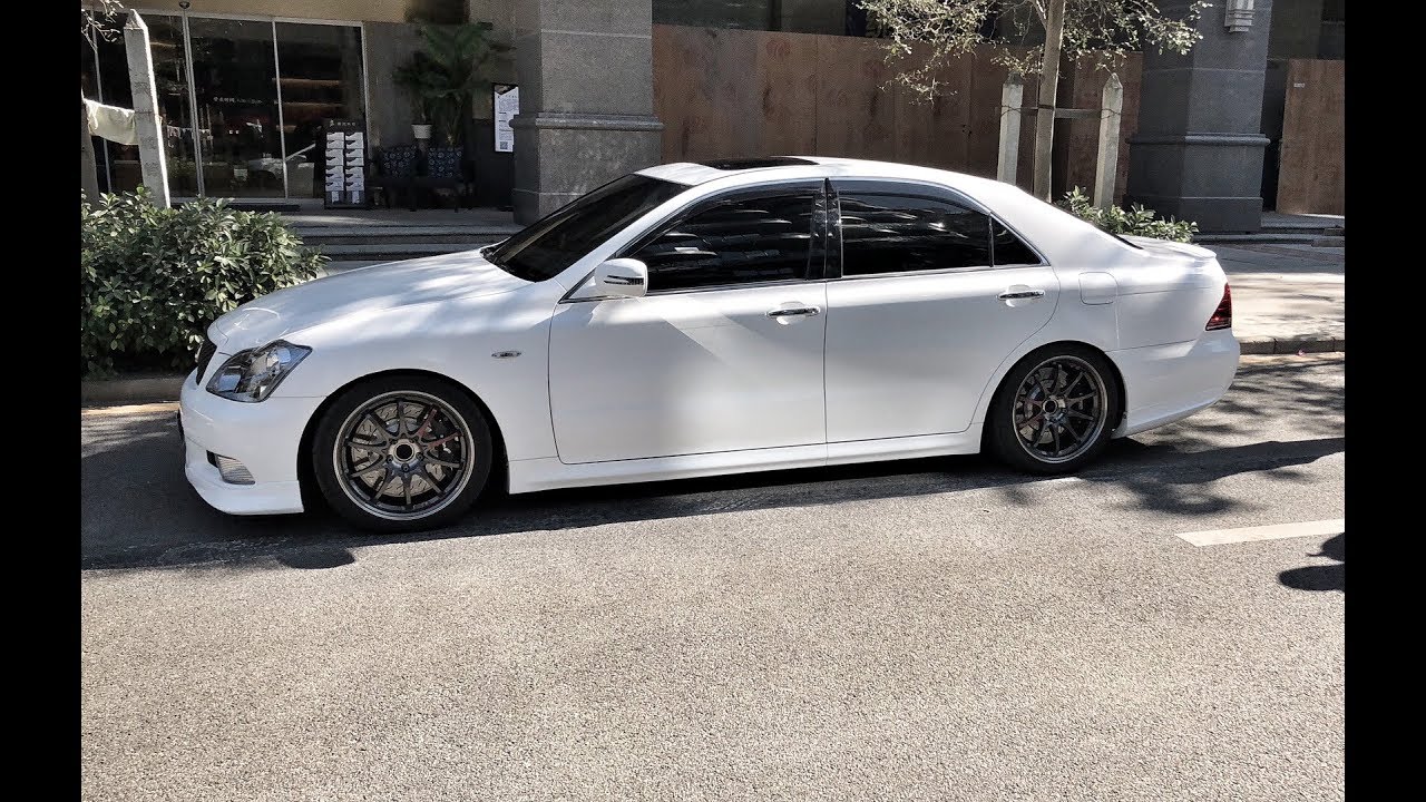 😱 Toyota Crown 182 с левым рулем и двигателем от Lexus ISF V8 5.0