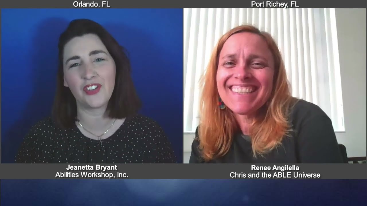 &ldquo;Explore the Spectrum&rdquo; with Renee Angilella from Chris and the ABLE Universe