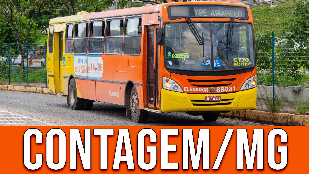 Terminal de Ônibus da Estação Eldorado (Contagem/MG) - Movimentação de Ônibus #307