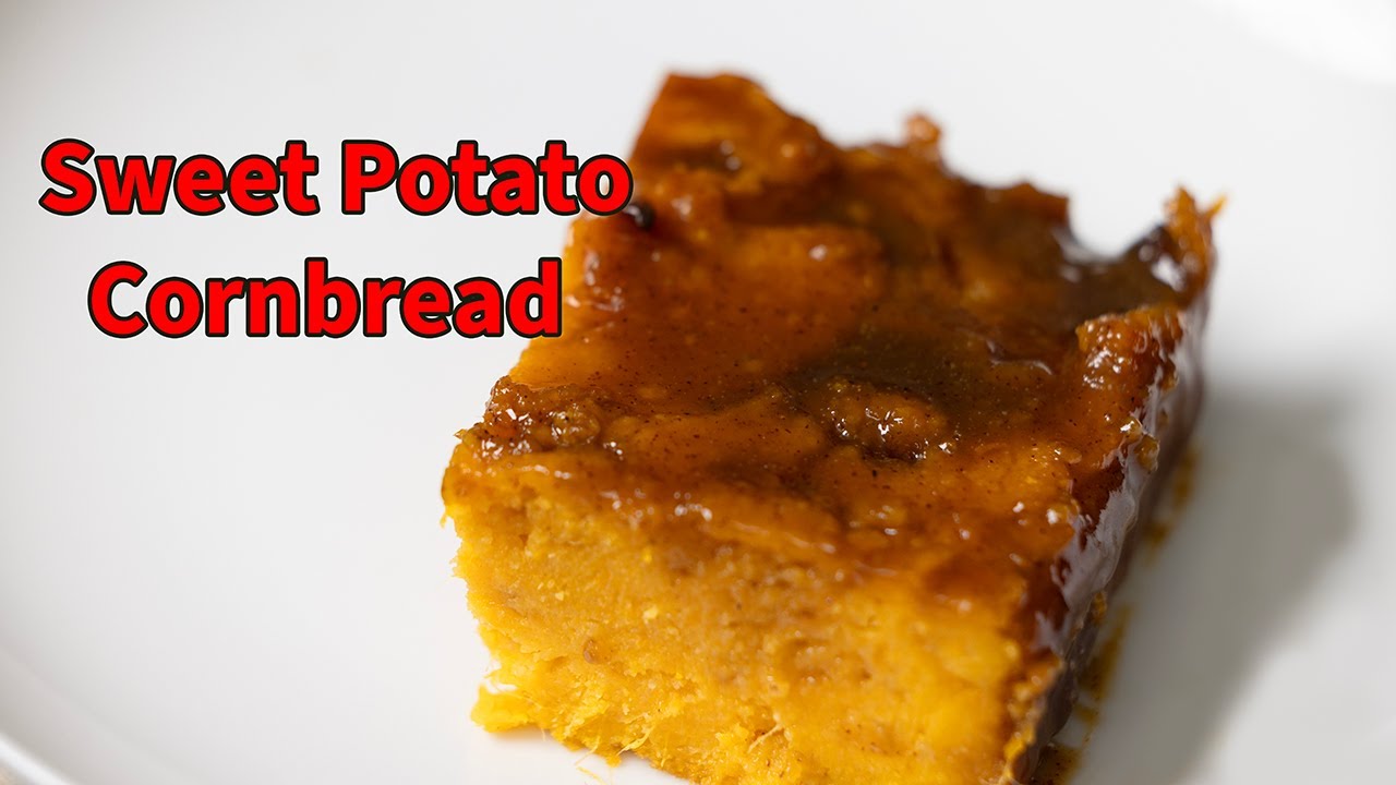 Homemade Sweet Potato Cornbread - Holiday Recipes!