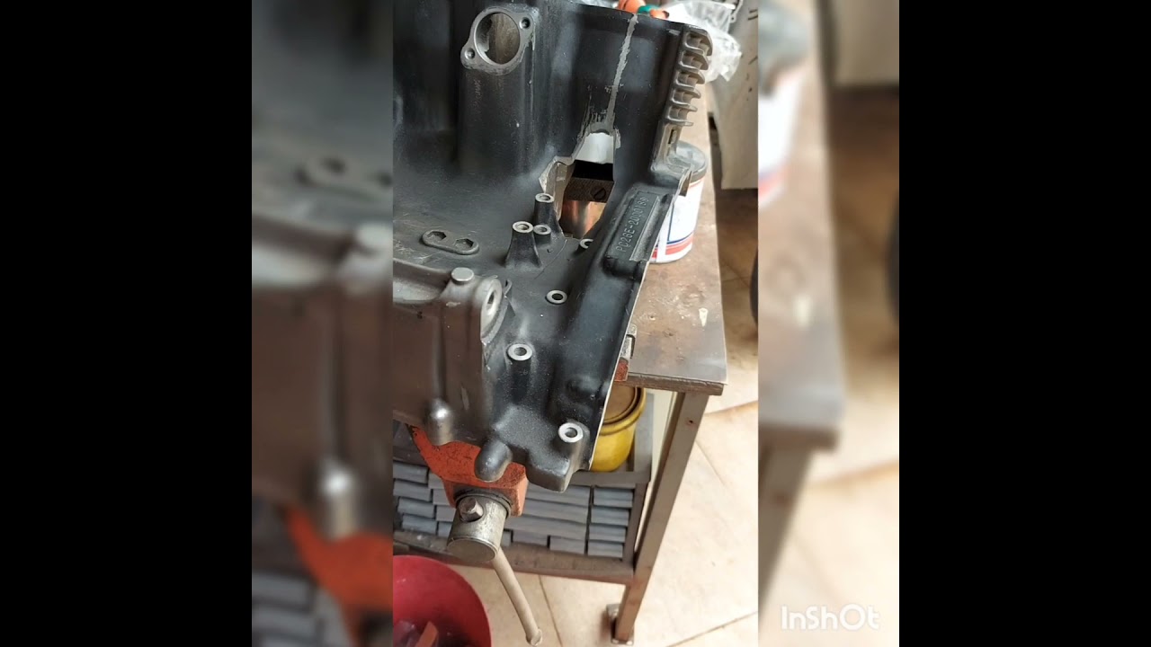 recuperação motor cb 500 com bloco quebrado