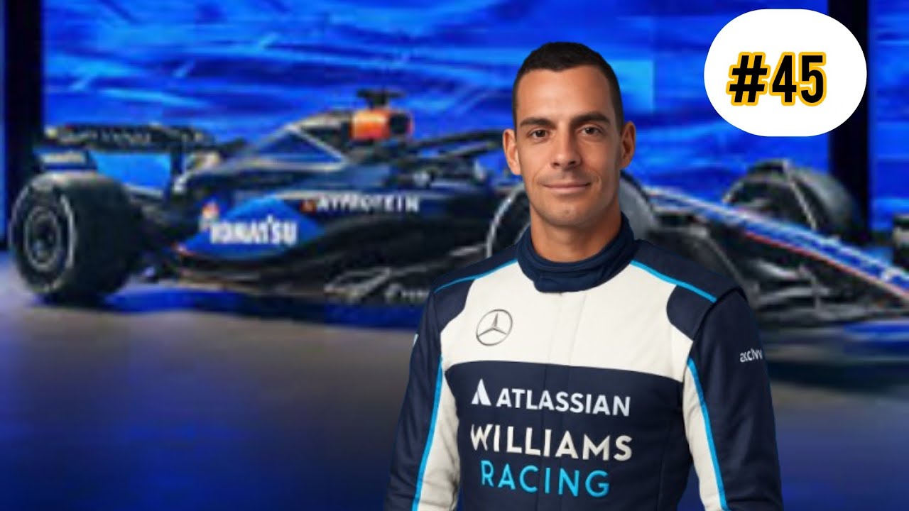 F1 25 Ao Vivo !! - 👉 Temporada 4 - Atlassian Williams F1 - Modo Carreira #45
