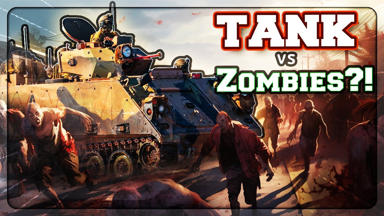 Can you survive the Zombie Apocalypse in a TANK?!