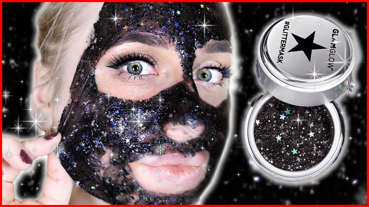 ✨ TEST: GLAM GLOW GLITTER MASK! ✨