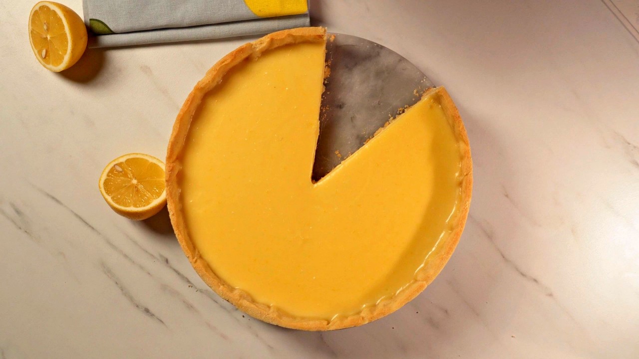 Tarte au Citron — Classic French Lemon Tart | Sweet Shortcrust Pastry & Lemon Curd from Scratch