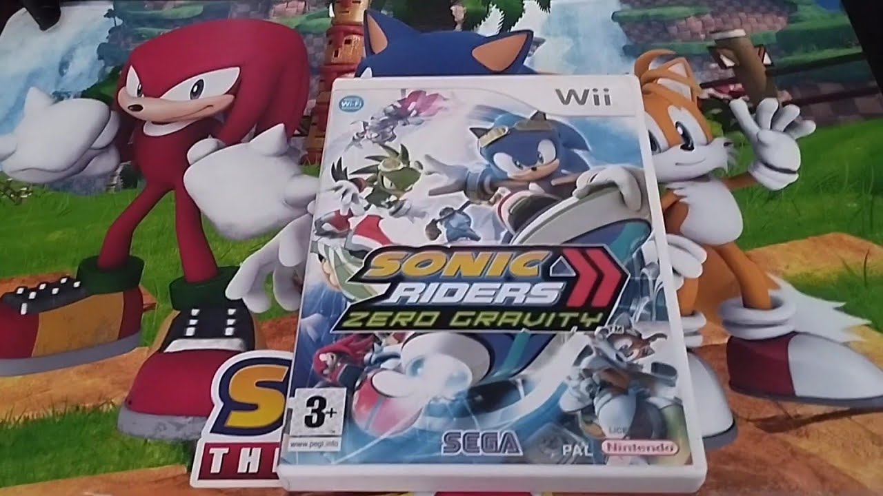 Sonic Riders: Zero Gravity Unboxing 