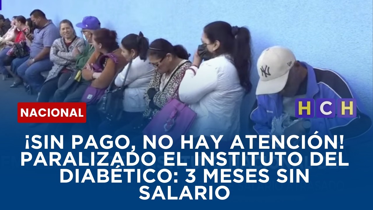 ¡Sin pago, no hay atención! Paralizado el Instituto del Diabético: 3 meses sin salario