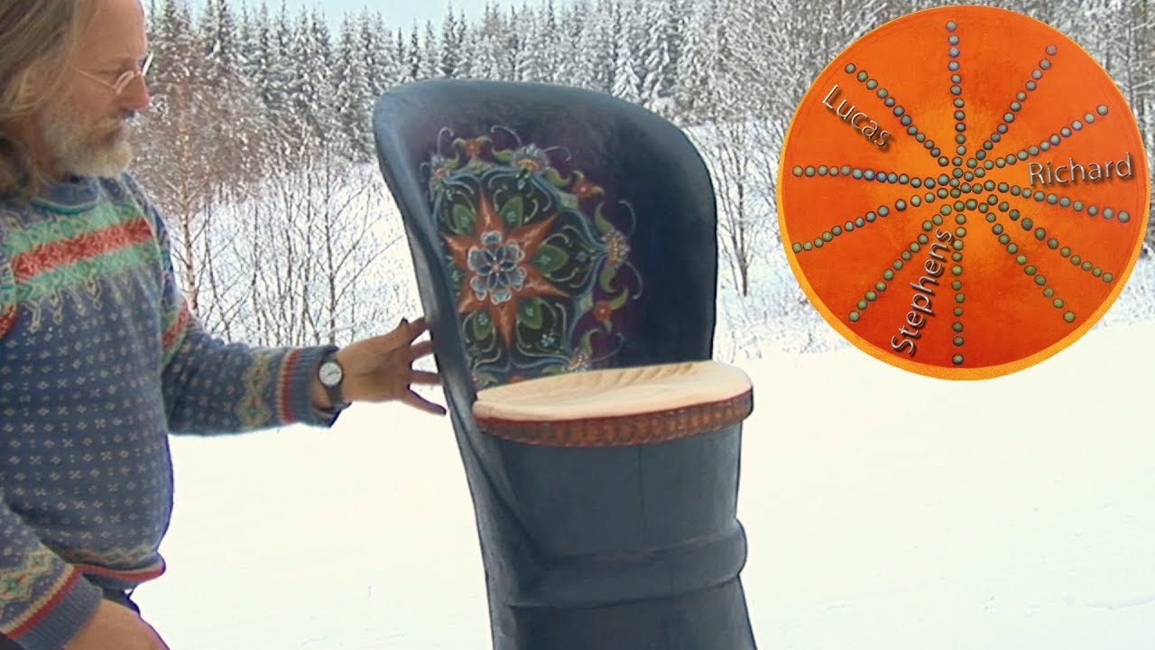 🔴 Norwegian Log Chair - Carving and Decorating -  Kubbestol