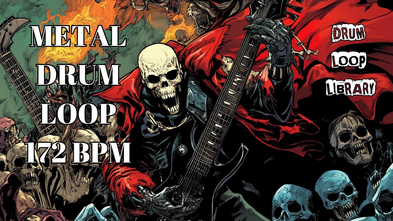 172 BPM Metal Drum Loop – Relentless High-Speed Power