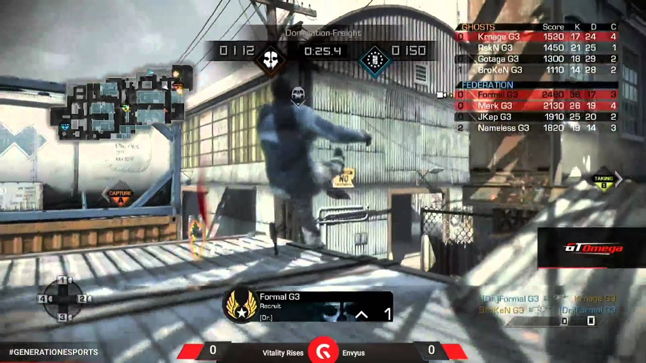G3: Team Vitality vs Team Envyus - Game #4 (Call of Duty: Ghosts)