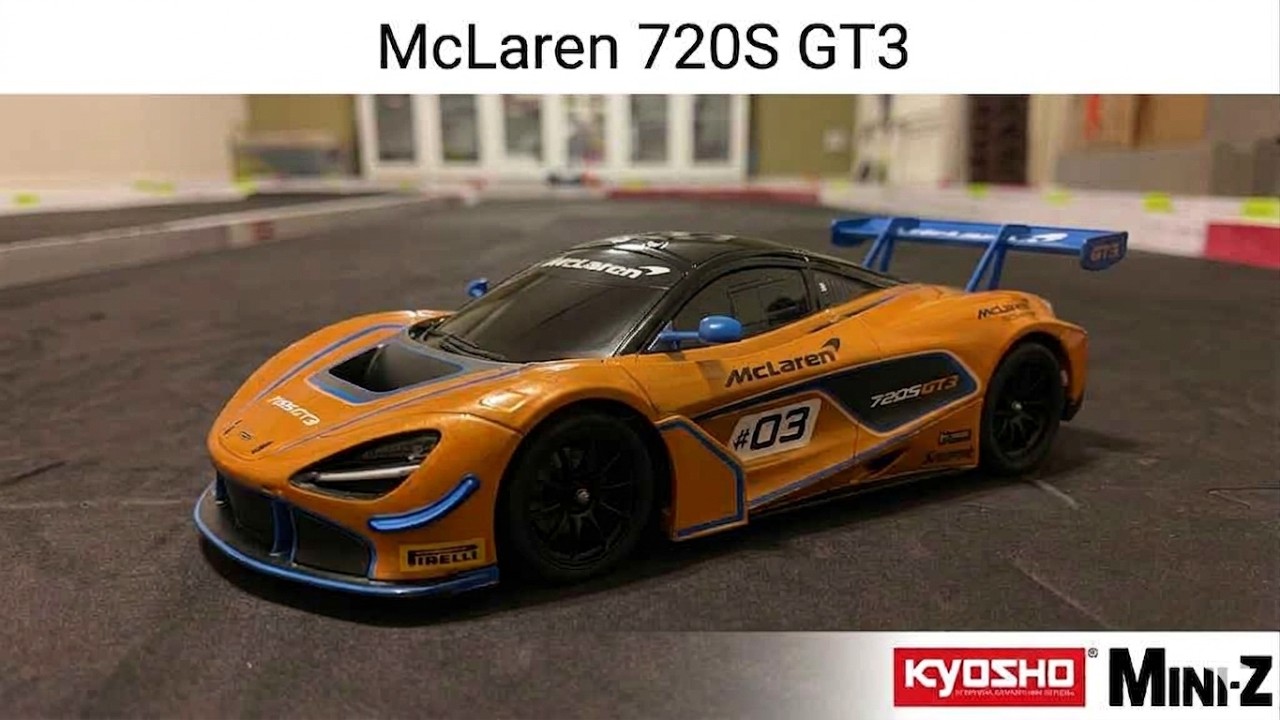 Kyosho Mini-Z McLaren 720S GT3 - Is It Good? Yes !!!