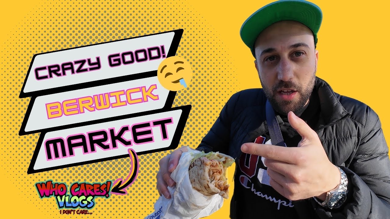 Vlog #2 | Epic Berwick Market Adventure! 🥙🍰 Incredible Food and Finds!