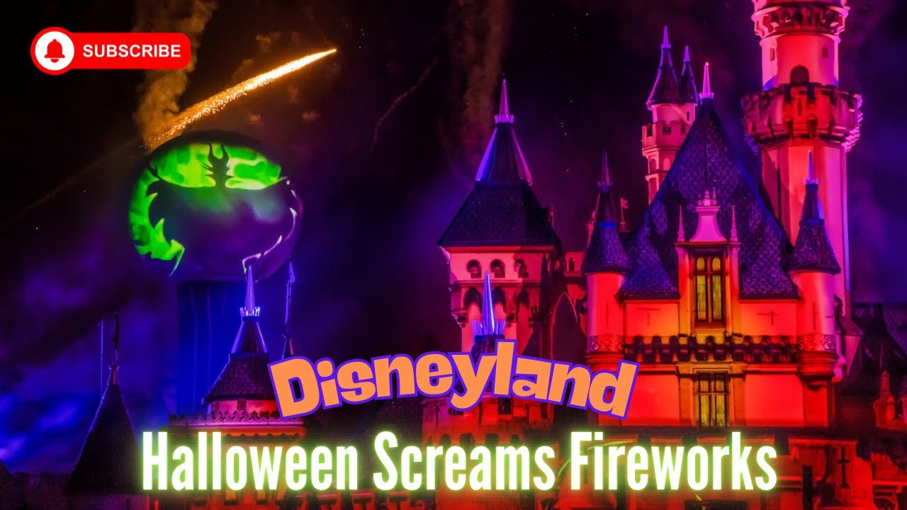 Disneyland Halloween Screams Fireworks Show 2025