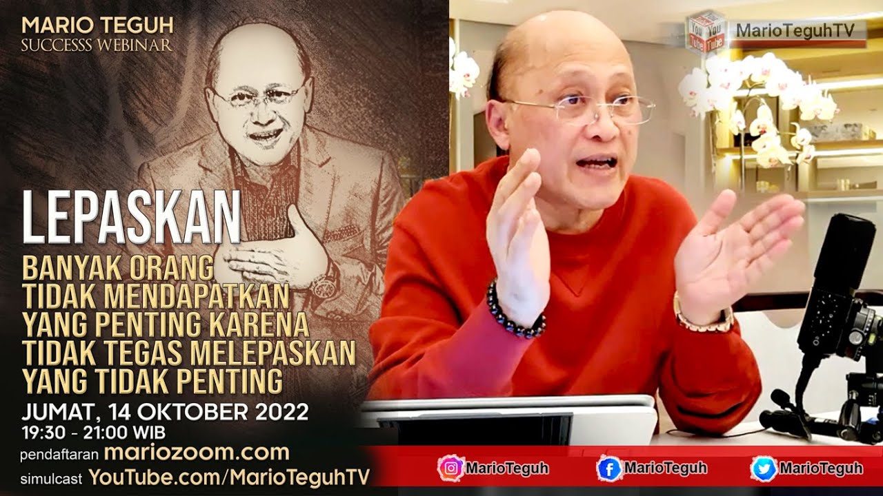 Lepaskan  - Mario Teguh Success Webinar