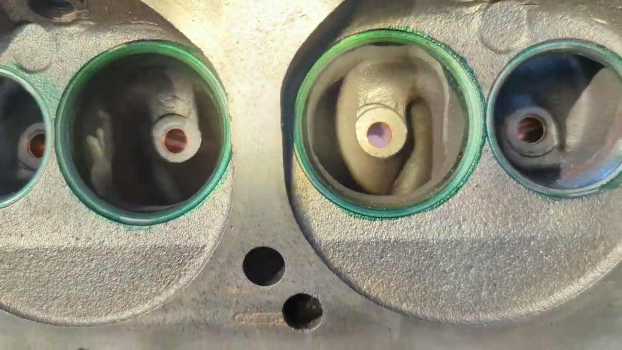 POCKET PORTING MOPAR 906 HEADS ON THE '70 SUPER BEEST