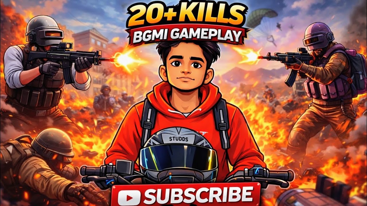 20+ kills bgmi gameplay☠️👿#bgmi, #gaming, #pubgmobile), trending (#bgmimoments, #bgmireels, #viral