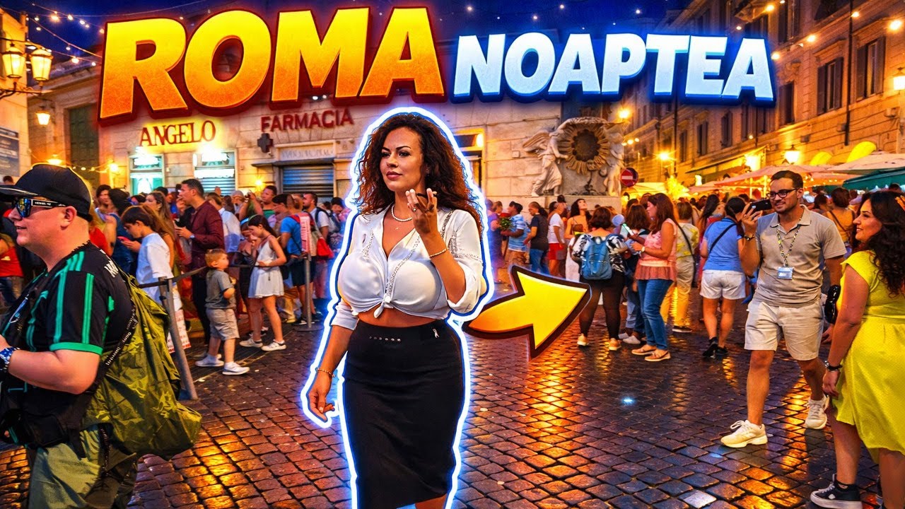 Ce se întâmplă în Roma după lăsarea serii te lasă mască