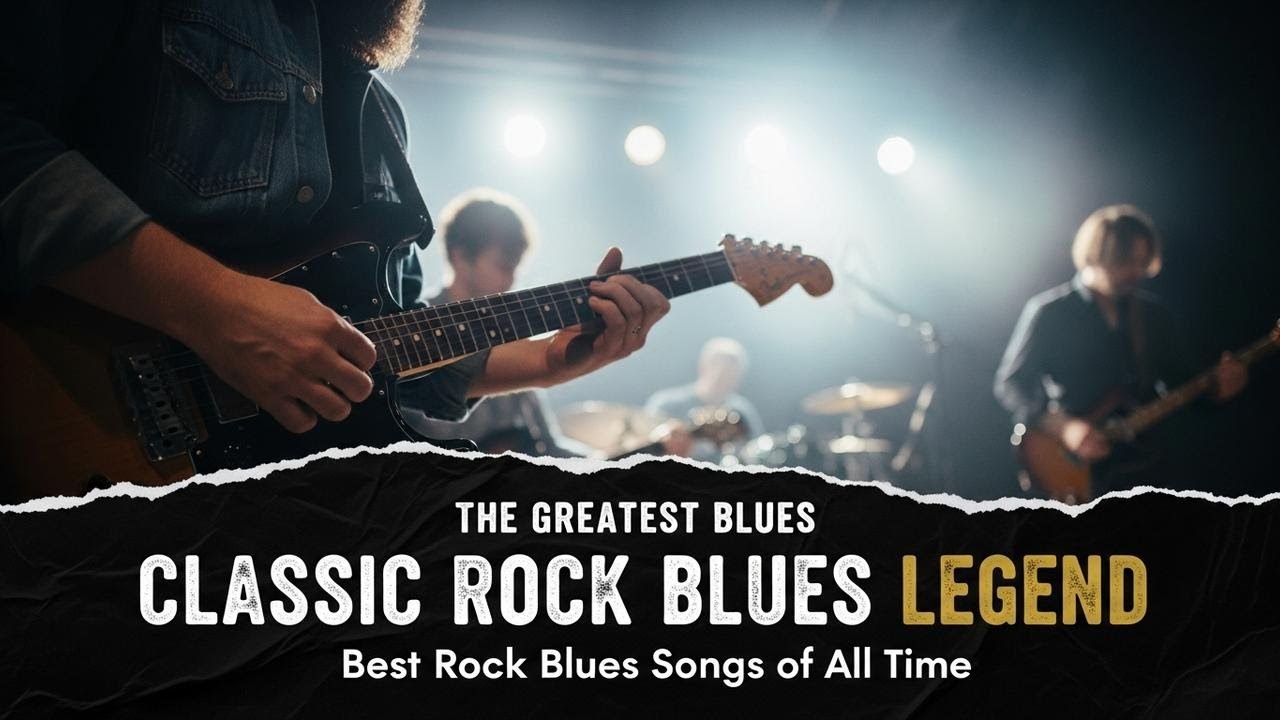 BB King, ZZ Top, Jimi Hendrix, Muddy Waters, Eric Clapton – Blues Rock Guitar Classics