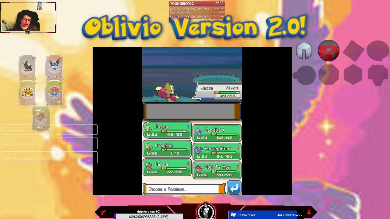 Hey Fam! Come hang let’s game together! More Oblivio 2!