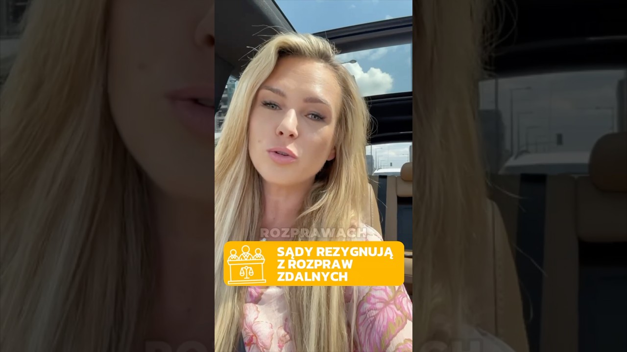 Sądy rezygnują z rozpraw zdalnych #prawo #prawnik #prawniczka #sąd #rozprawa #sprawa