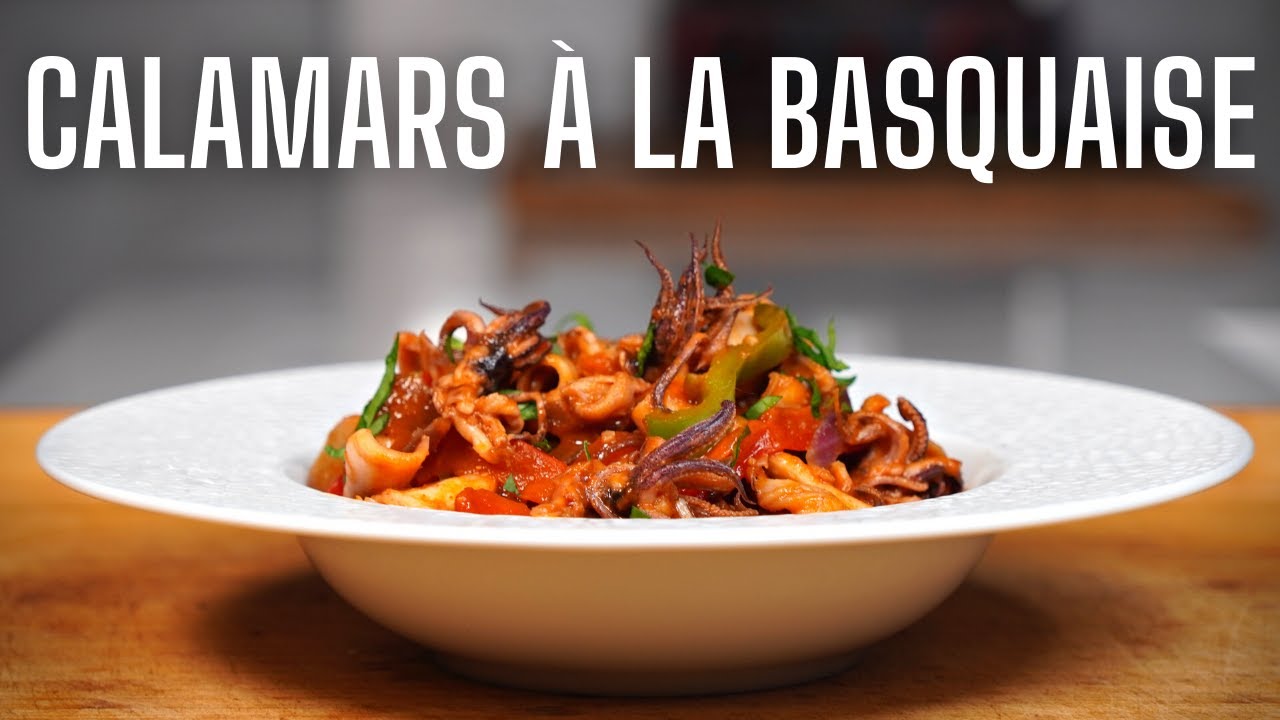 CALAMARS façon BASQUAISE -- FOOD IS LOVE