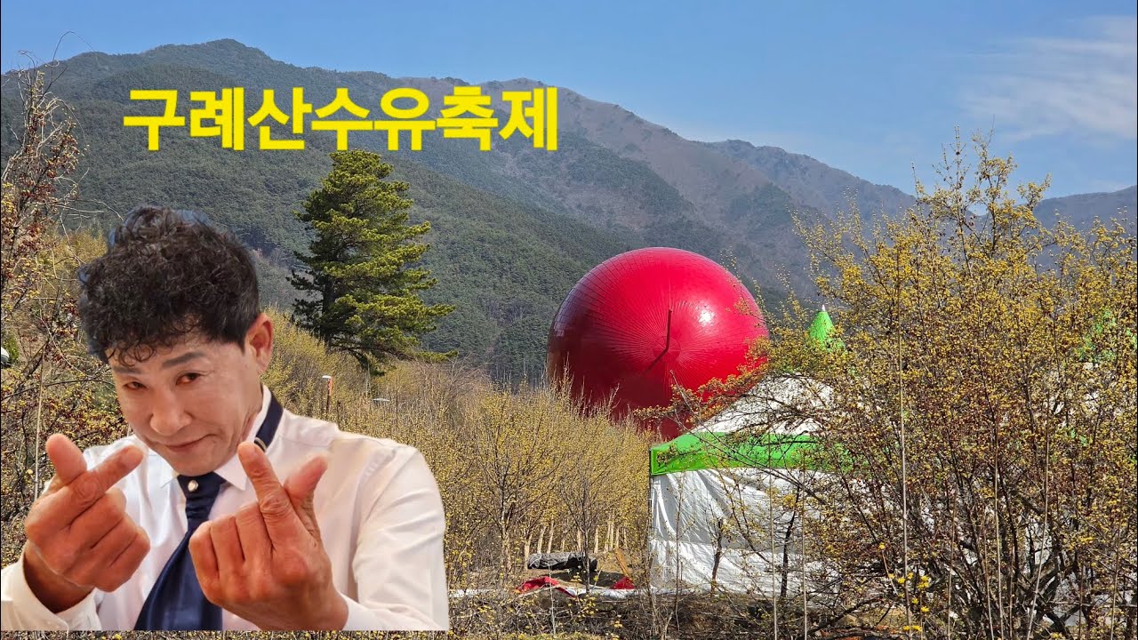🎶점팔이#구례산수유축제#3월15일(2일째)
