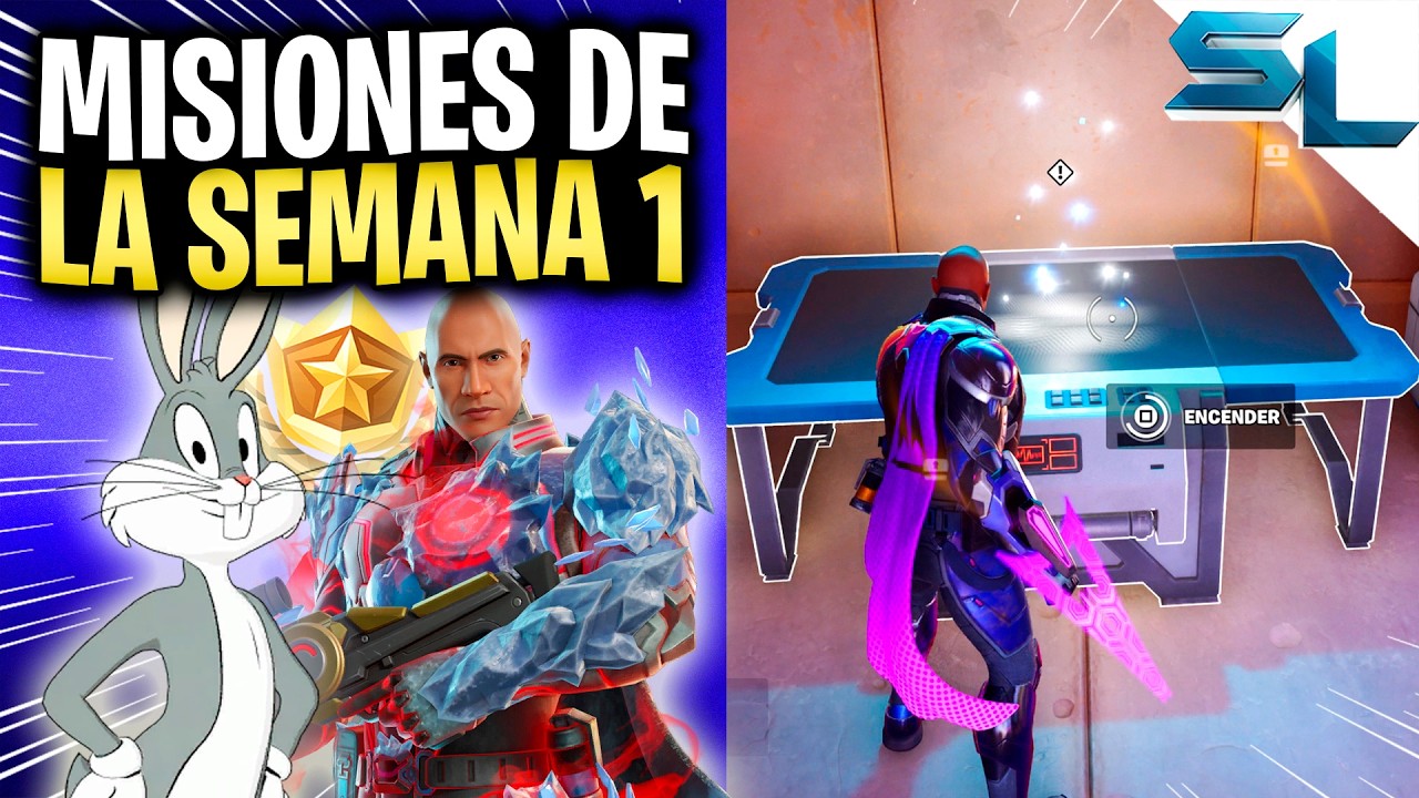 Como COMPLETAR TODAS las MISIONES DE LA SEMANA 1: IMPULSO CAPITULO 7 TEMPORADA 2 FORTNITE