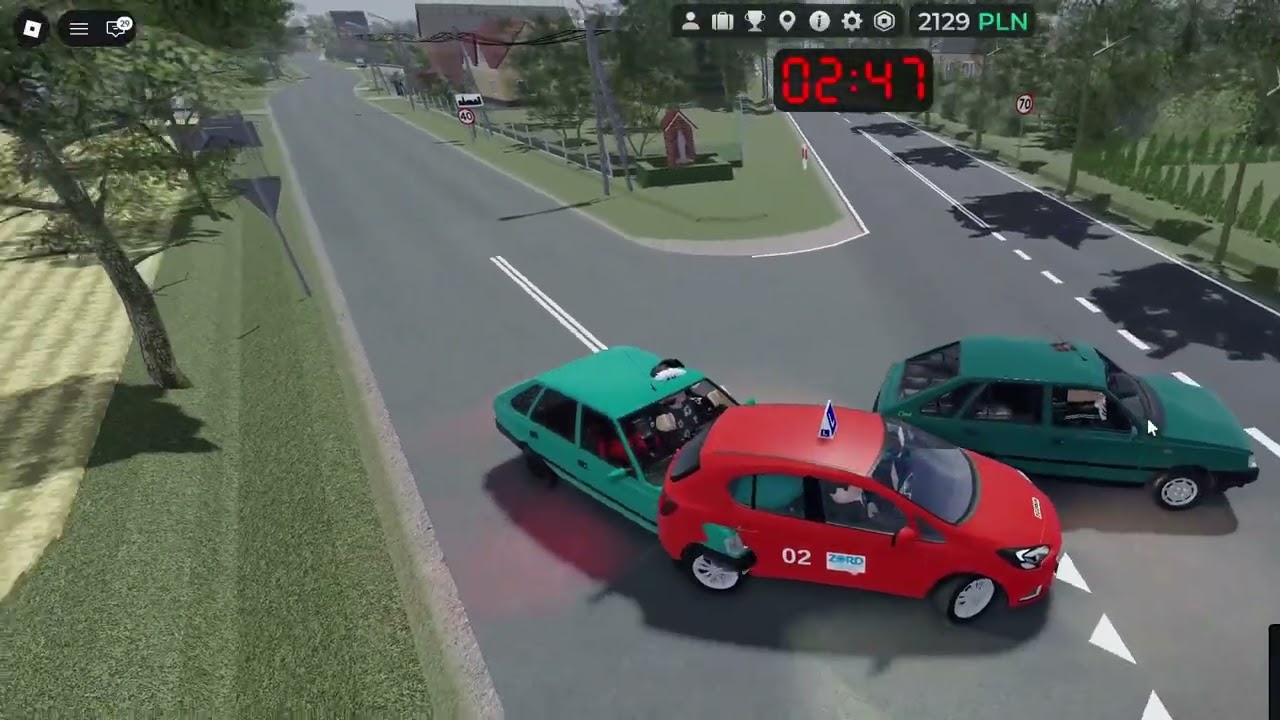 Jak poradzić sobie z wariatami na egzaminie w Polish Car Driving?