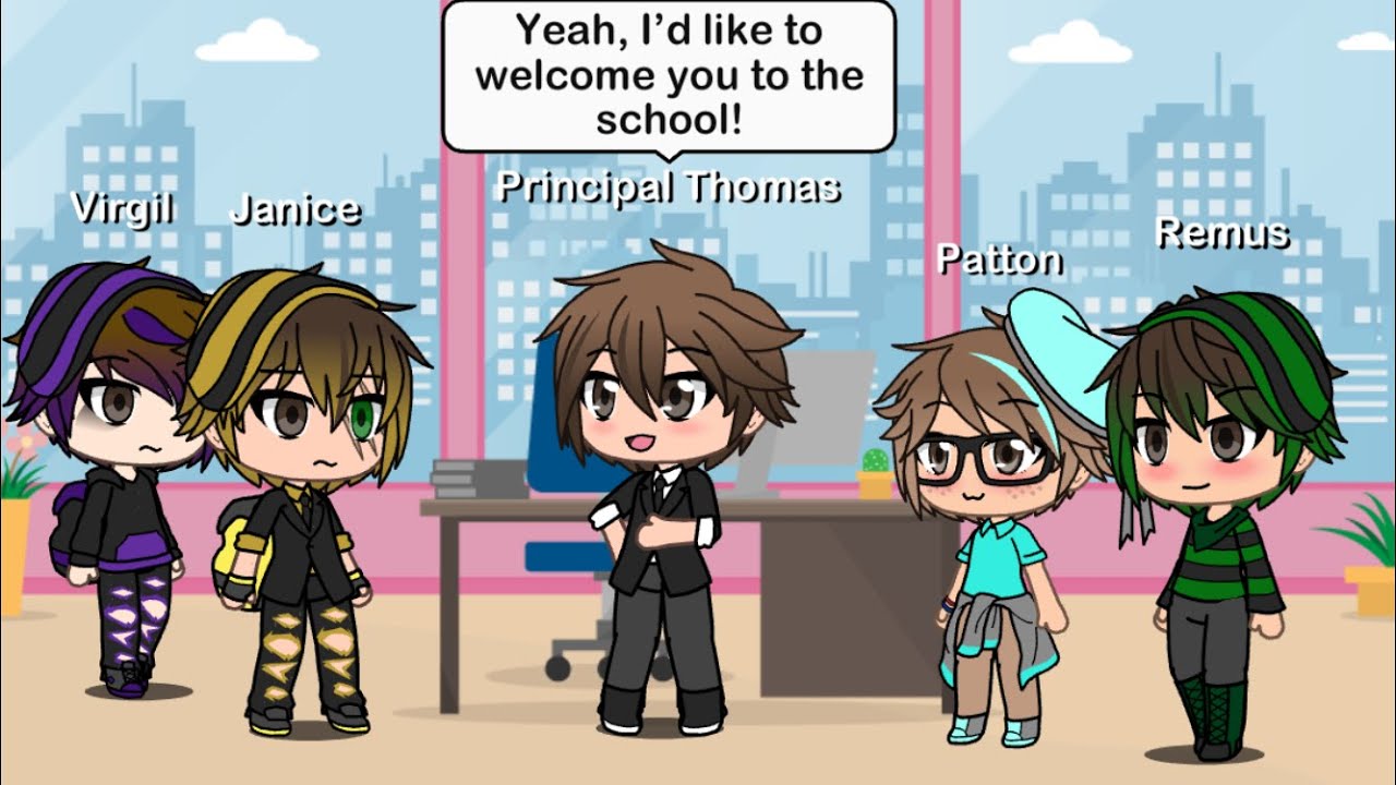 When it all begins//Sander sides High school AU//Gacha Life DISCONTINUED