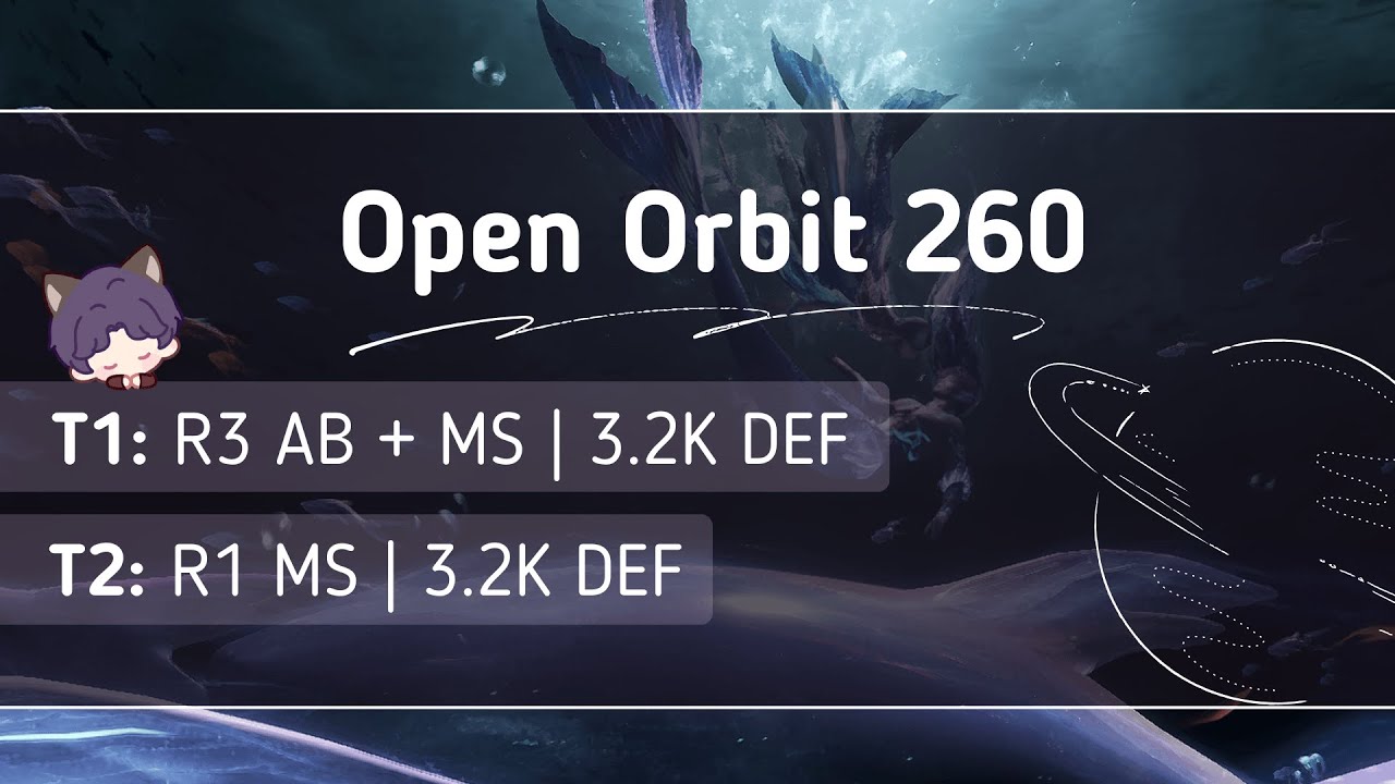 Open Orbit 260 | R3 AB + Lemurian Sea God | R1 MS | Love and Deepspace