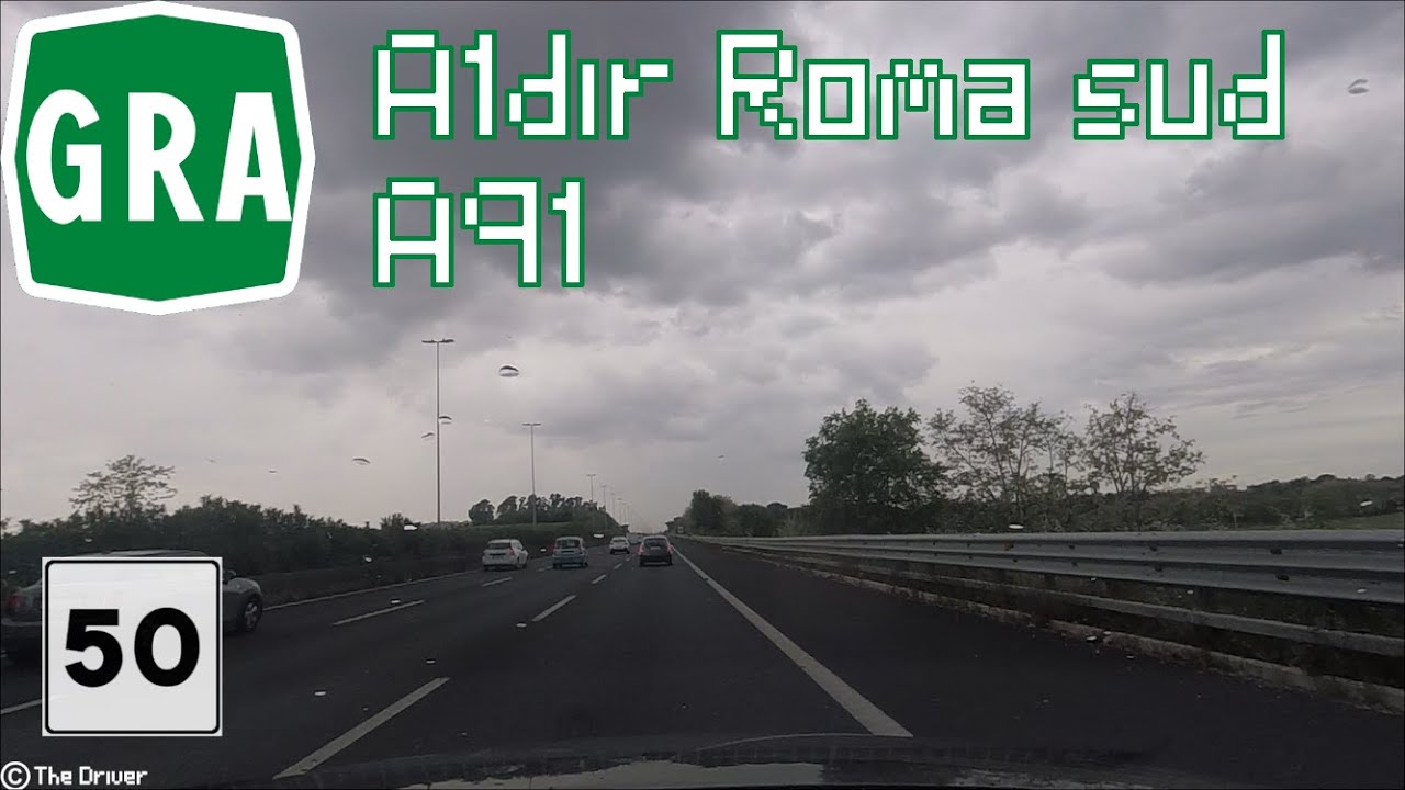 I - Grande Raccordo Anulare (GRA) - Tratto Innesto A1 Roma sud (uscita 19)-innesto A91 (uscita 30)🃏