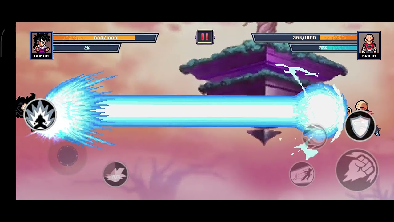 GOHAN VS KURIRIN DRAGÃO BALL Z BORU ZETTO 