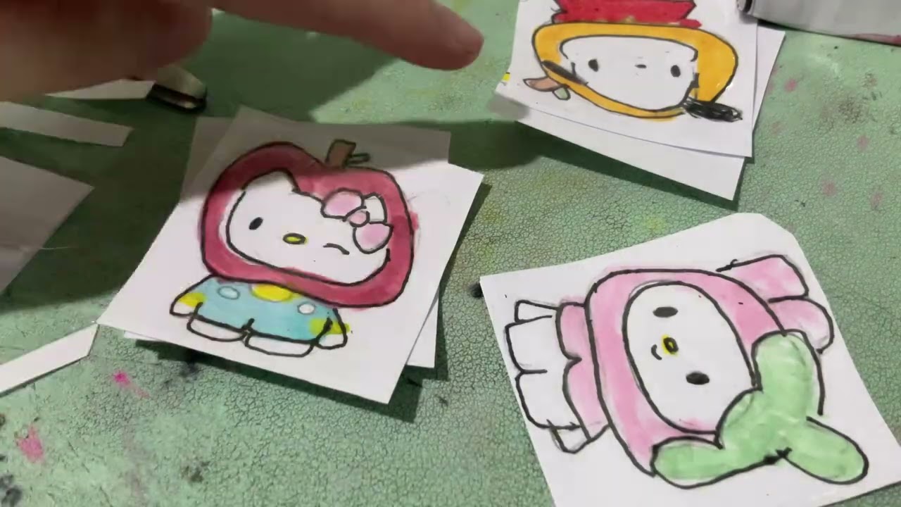 Sanrio blind box tutorial 