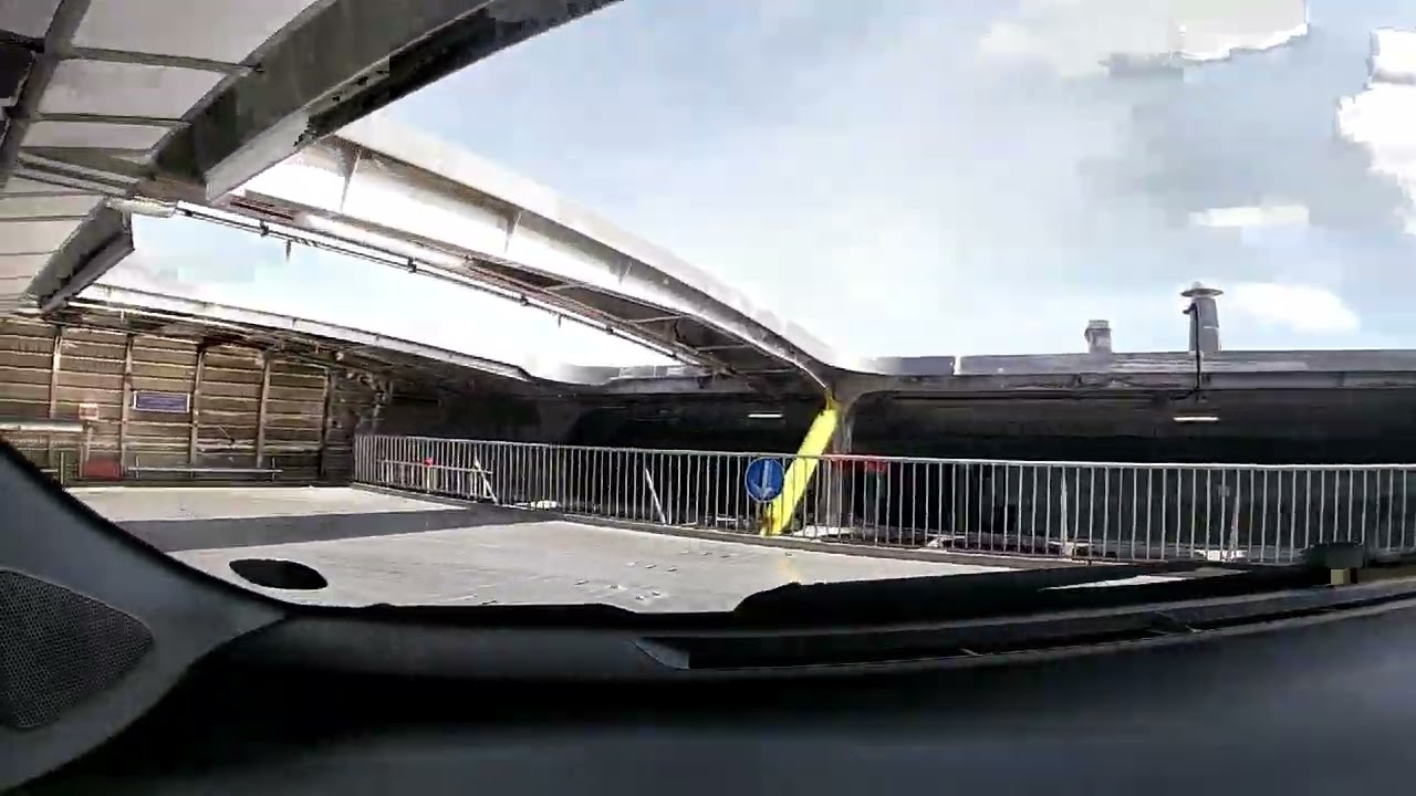 Tour on car decks on Fjord FSTR