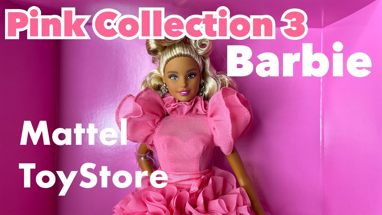 BARBIE PINK COLLECTION 3 from Mattel ToyStore LA