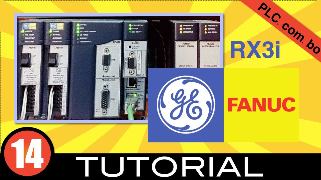GE-Fanuc RX3i Tutorial 14 - Modbus TCP Server