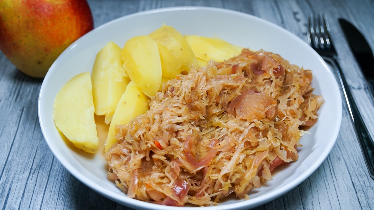 Sauerkraut mit Kassler selber machen - Rezept und Anleitung - Natürlich Lecker