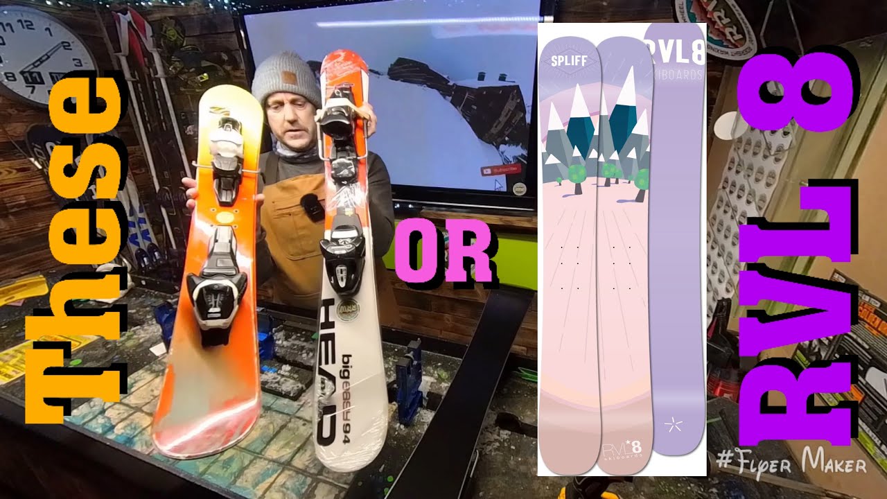 RVL8 skiboards or ski blades you decide. Easy choice 👌