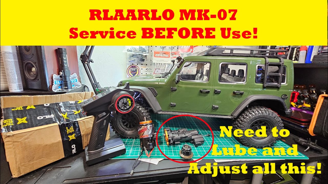 Rlaarlo MK07 - DO THIS BEFORE USING!