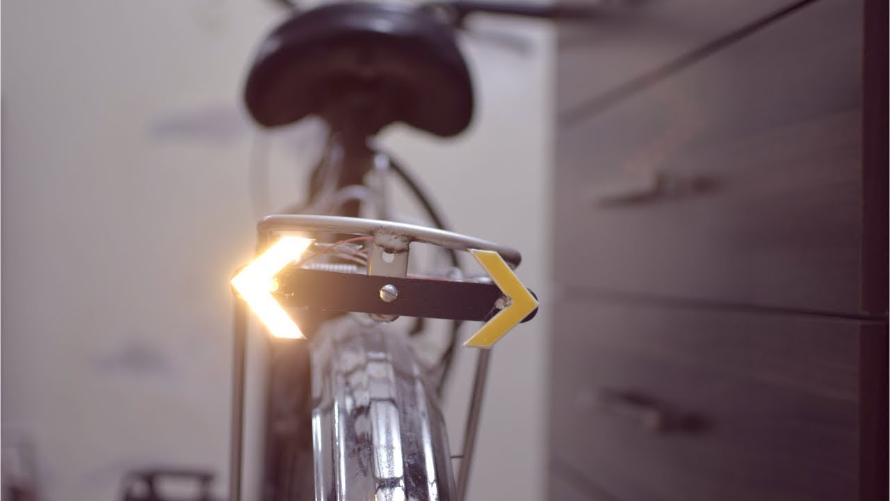 How to ADD STYLISH Arrow Indicators to Bicycle - DIY Project