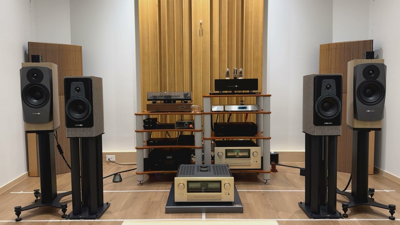 “All for the Feeling.”  Dynaudio Confidence 20, Accuphase E800, Lumin X1.