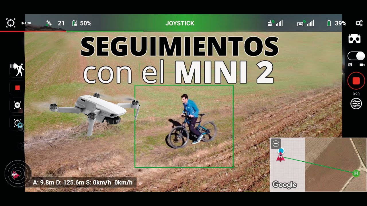 MINI 2 y MINI SE ya podemos hacer SEGUIMIENTOS y ActiveTrack!