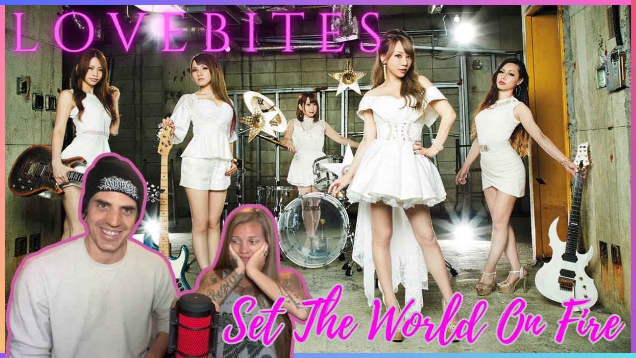 LOVEBITES - Set The World On Fire  Reaction