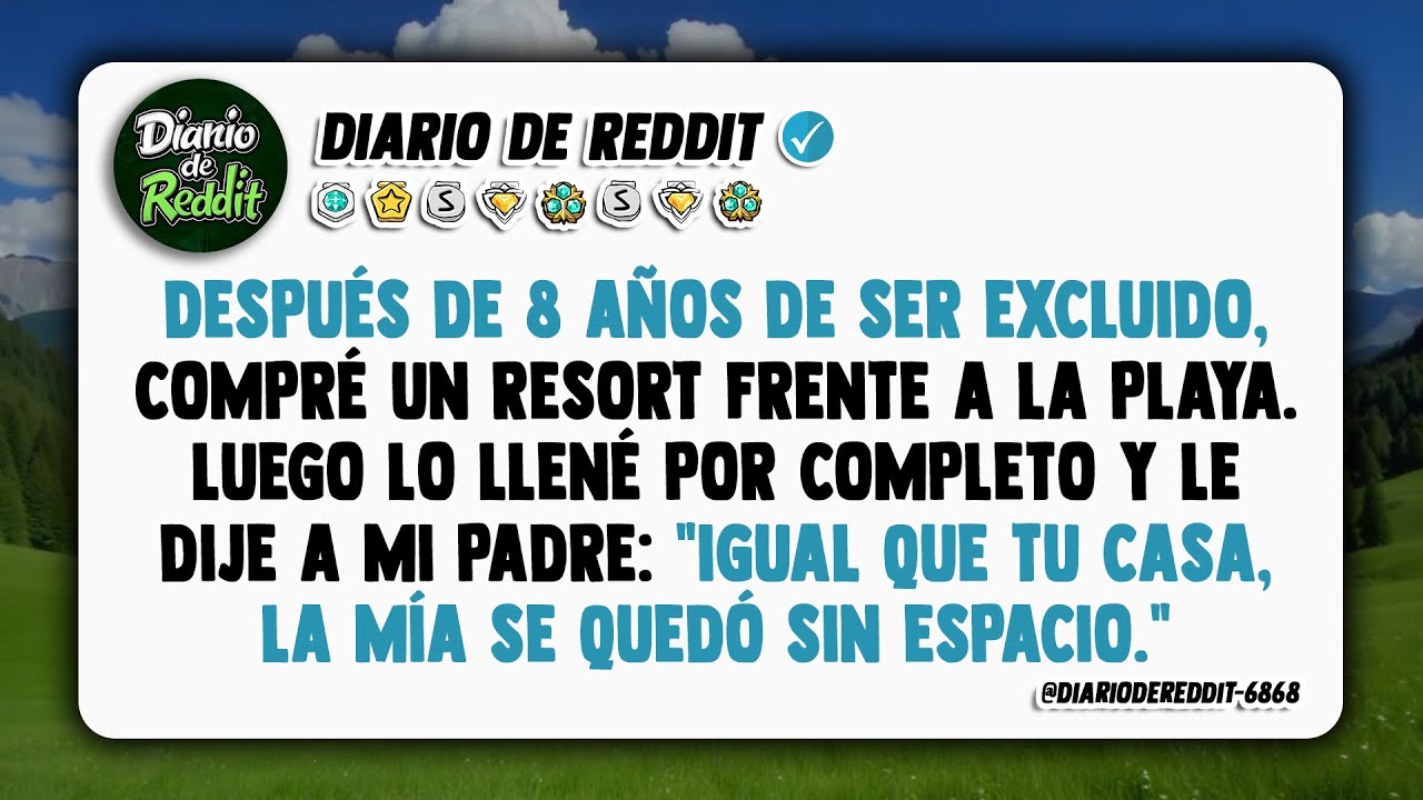 Después de 8 años de ser excluido, compré un resort frente a la playa