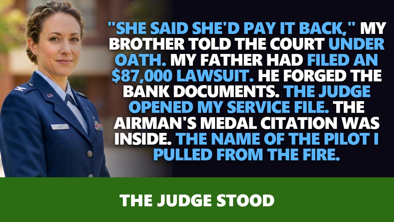 Dad Filed a $87K Lawsuit With Forged Documents. The Judge's Son Was the Pilot I Pulled From the Fire