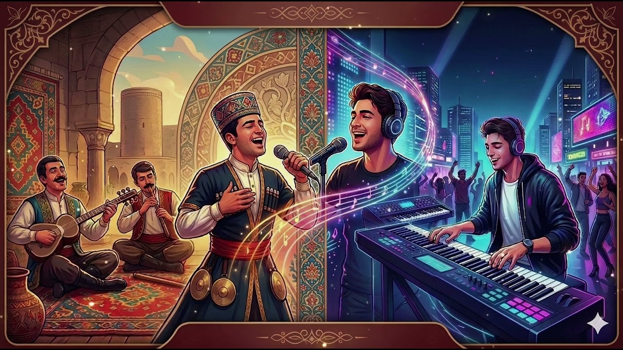 Axtarıb Tapdım Səni (Gəl Gəl Maralım) - Modern Remix 2026 | Azerbaijan Synth-Pop